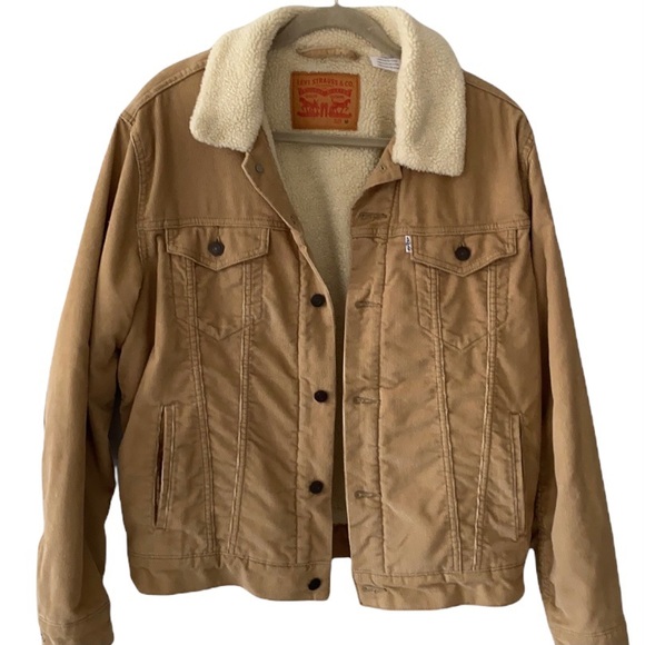 LEVI’S | Men’s Sherpa Corduroy Jacket Size M